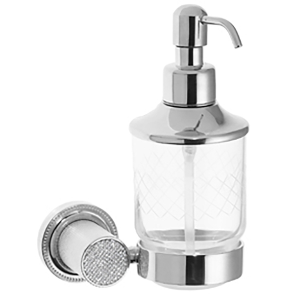 Дозатор Boheme Royale Cristal 10932-CR (хром)