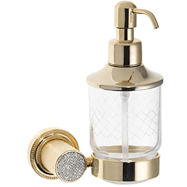 Дозатор Boheme Royale Cristal 10932-G (золото)