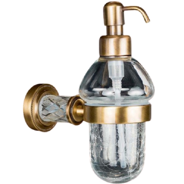 Дозатор Boheme Murano Cristal 10912-CRST-BR (бронза)