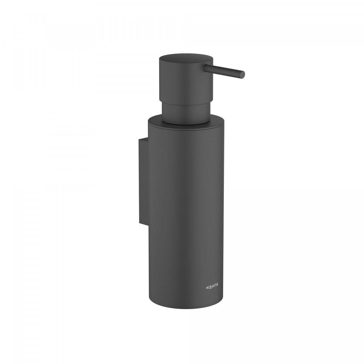 Дозатор Aquatek Оберон AQ4205MB (чёрный матовый) настенный