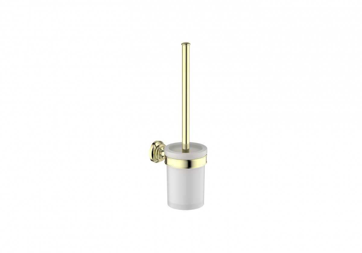 Ершик Aquatek Классик AQ4510PG (золото/белый матовый) настенный