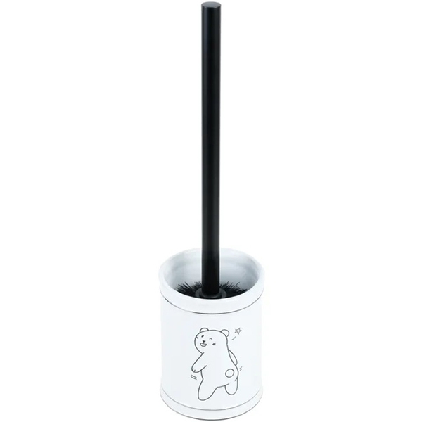 Ершик Fixsen Teddy FX-600-5 (белый/чёрный) напольный