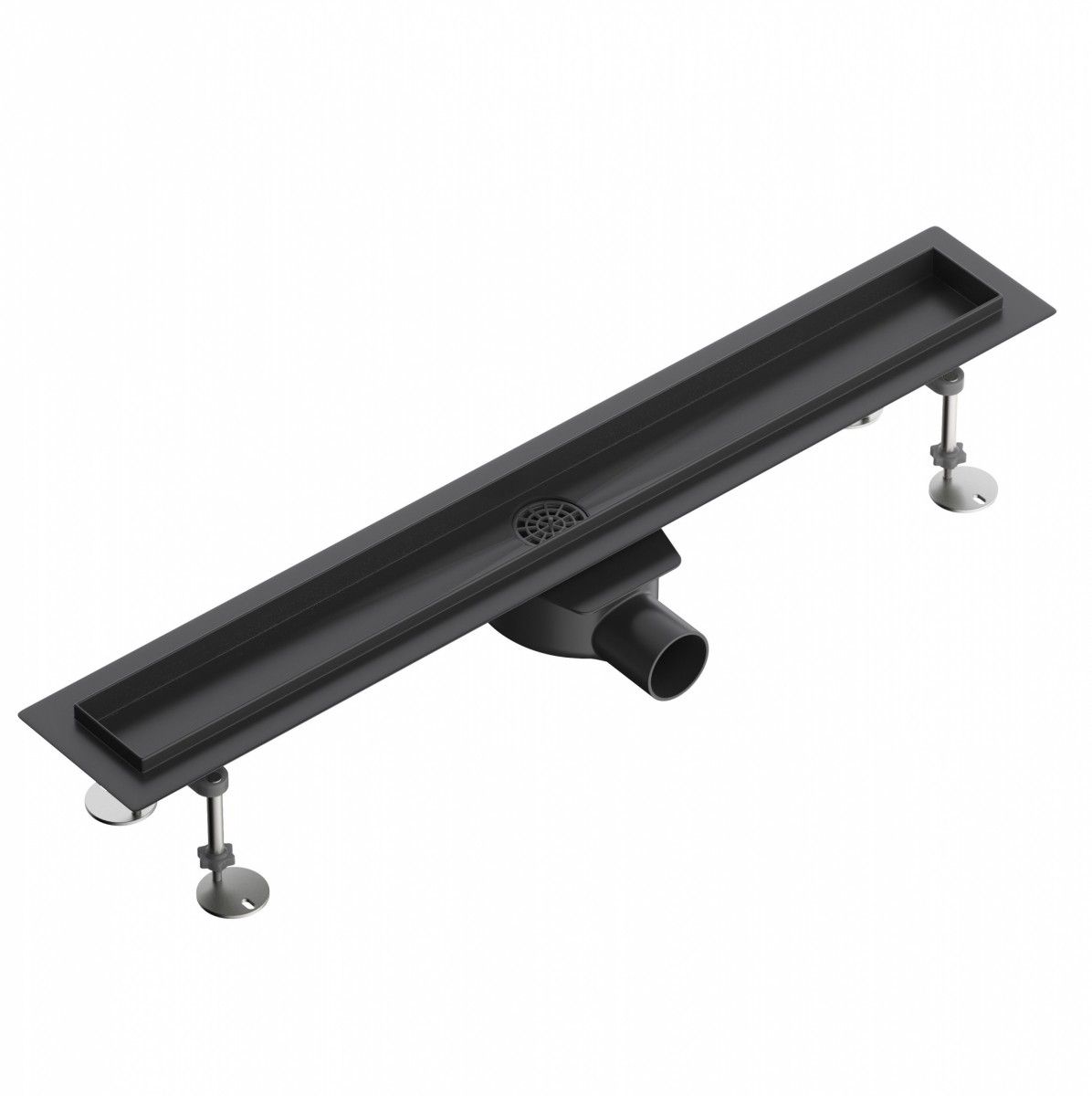 Душевой трап Wonzon & Woghand WW-651700T-MB 700 мм (чёрный матовый)