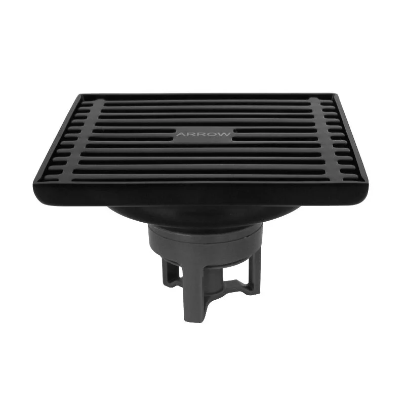 Душевой трап Arrow AG5185MB 100 мм (чёрный матовый)