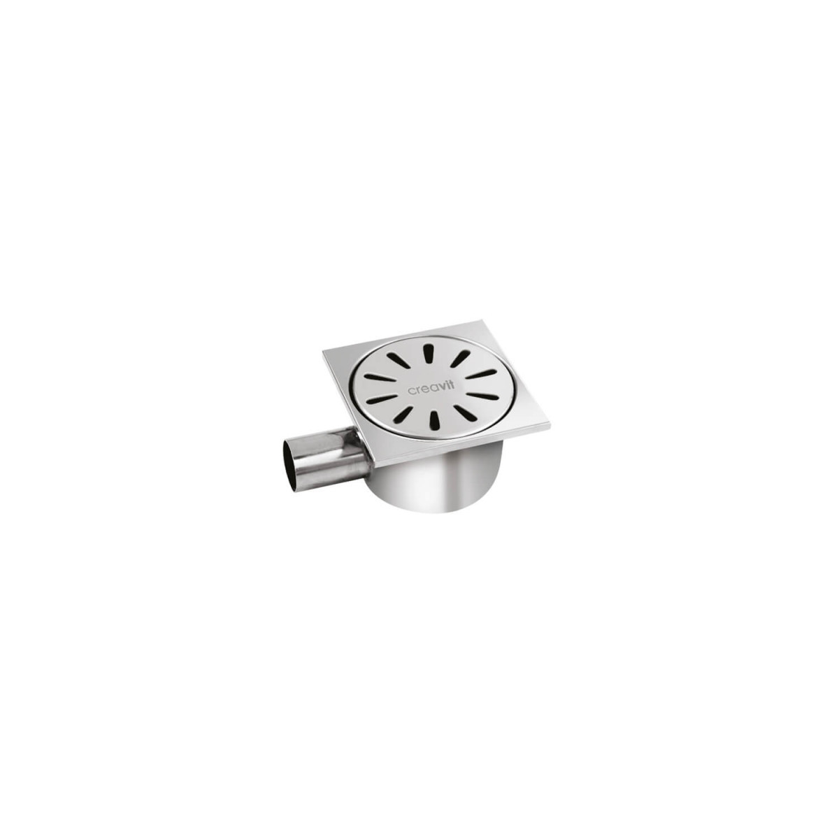Душевой трап Creavit FS112 100 мм (хром)