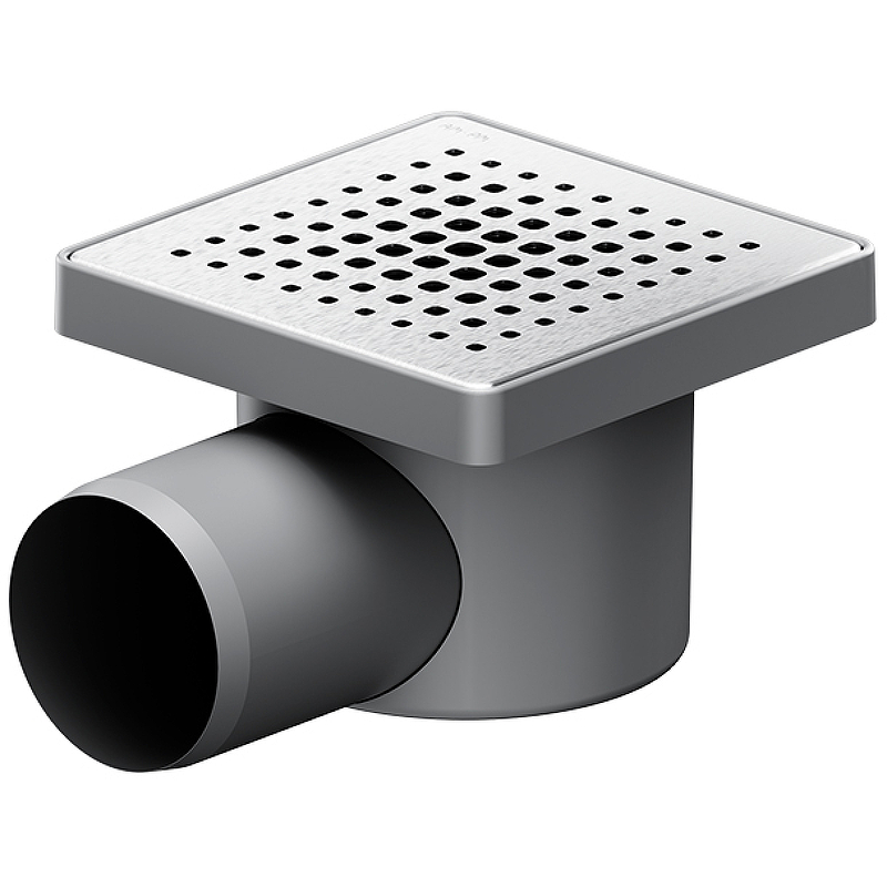 Душевой трап AM.PM PrimeFlow  W02BD-P11-010-01SB 100 мм (хром матовый)