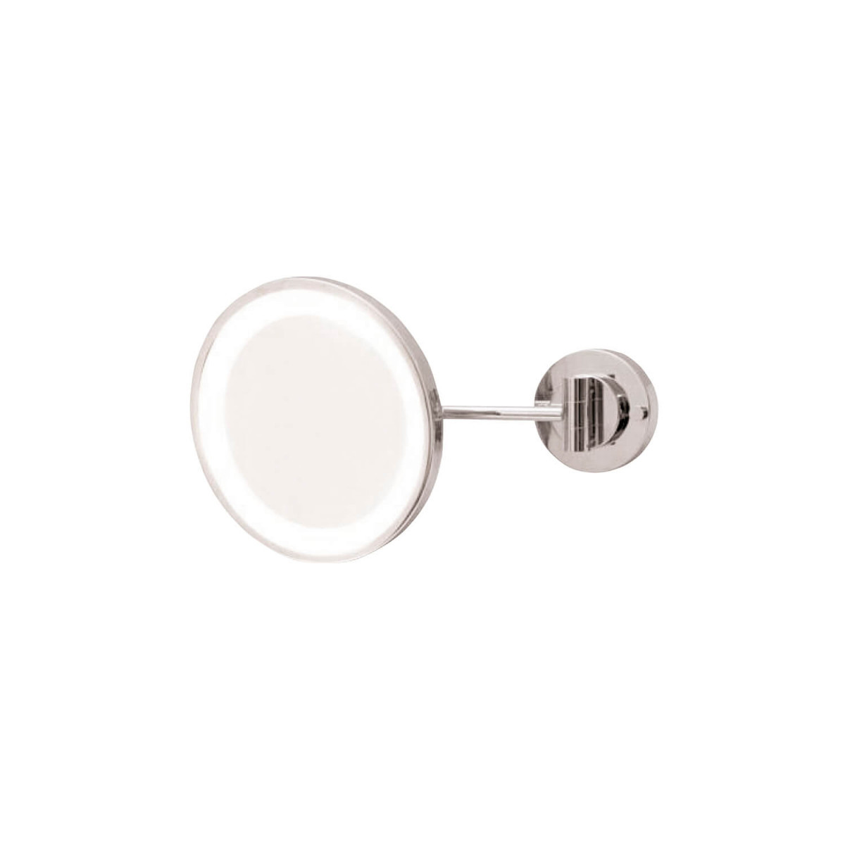 Зеркало косметическое Creavit MR50201 (хром) (LED)