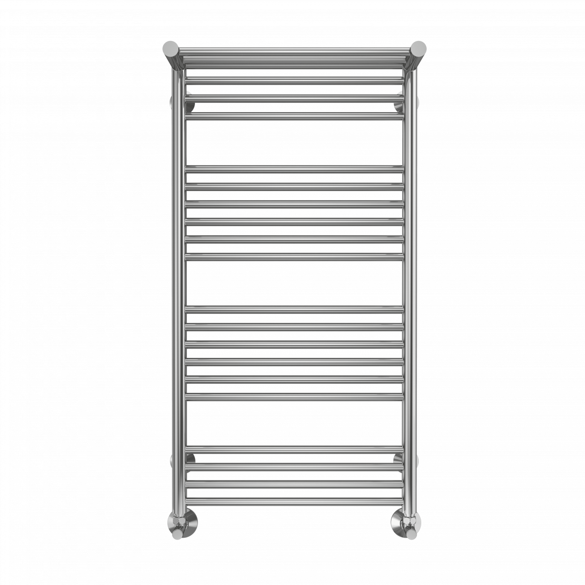 Водяной полотенцесушитель Terminus Аврора П20 532*1000 мм (хром) с полкой