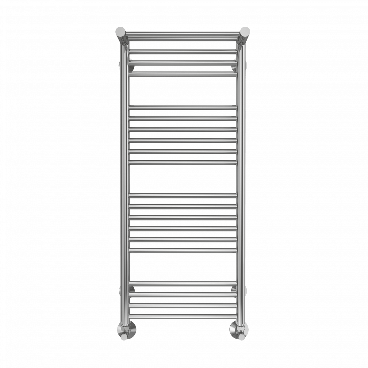 Водяной полотенцесушитель Terminus Аврора П20 432*1000 мм (хром) с полкой
