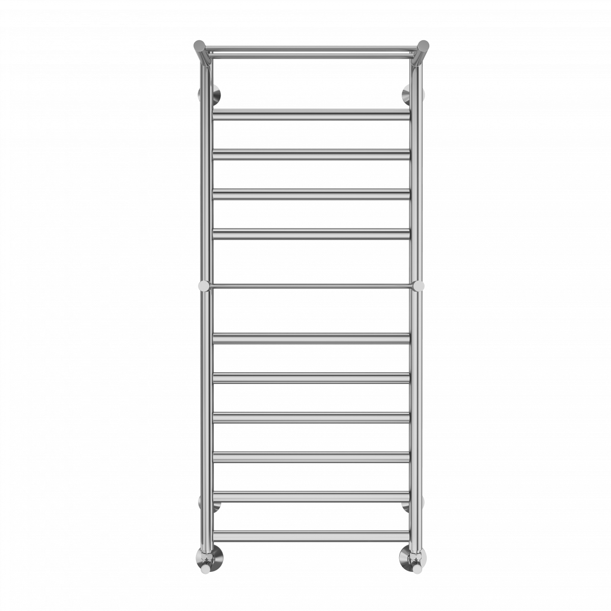 Водяной полотенцесушитель Terminus Хендрикс П12 532*1200 мм (хром) с полкой