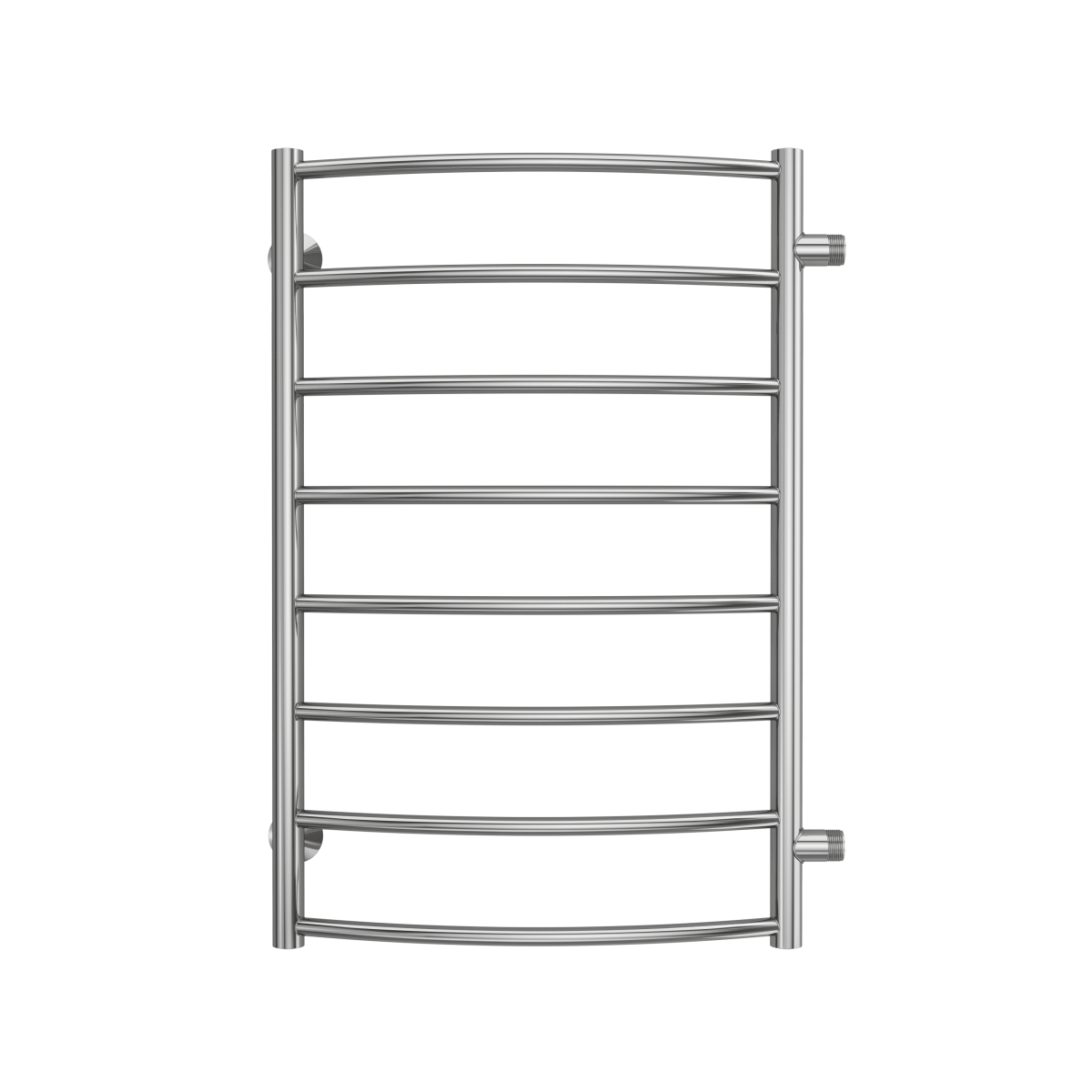 Водяной полотенцесушитель Terminus Классик П8 500*800 (хром) Боковое