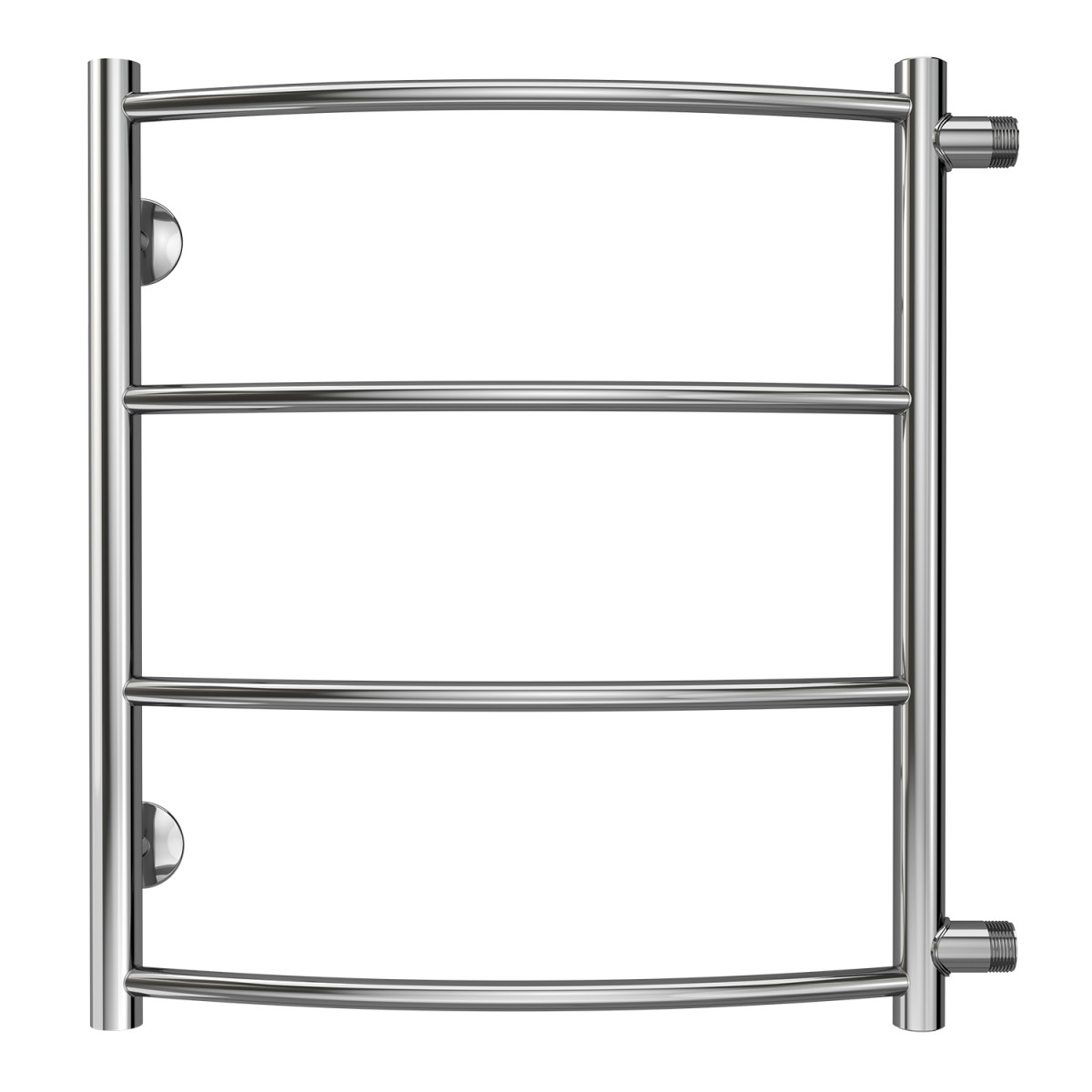 Водяной полотенцесушитель Azario Verona П4 530*600 мм (хром)