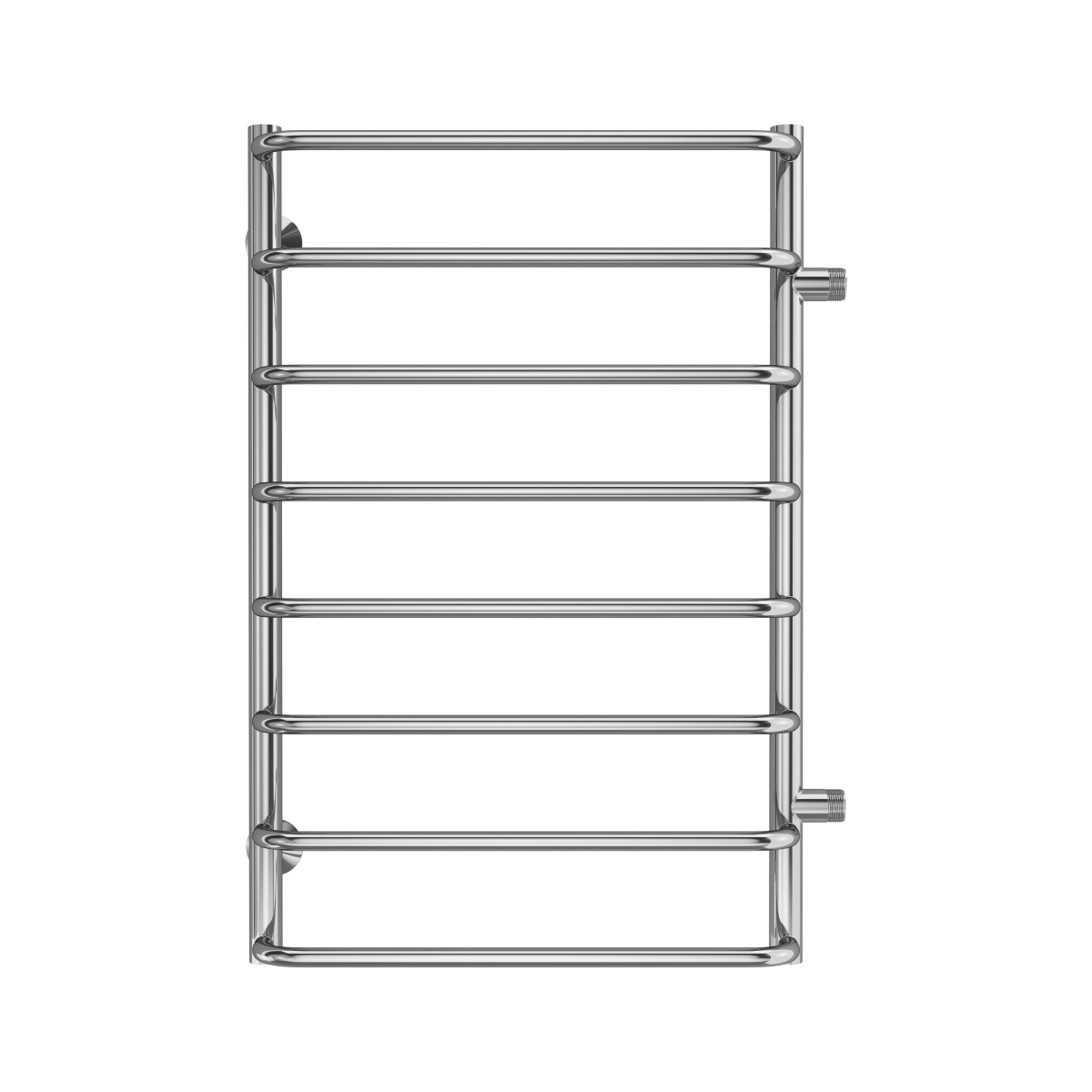 Водяной полотенцесушитель Terminus Стандарт П8 500*800 (хром) Боковое