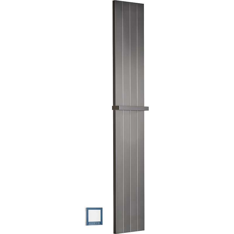 Электрический полотенцесушитель Boheme Flat 725-GM 1500*268 мм (оружейная сталь)