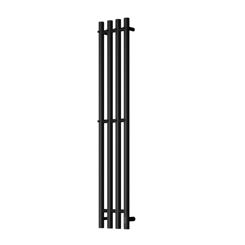 Электрический полотенцесушитель Point Деметра 180x1200 PN12832B диммер справа, черный