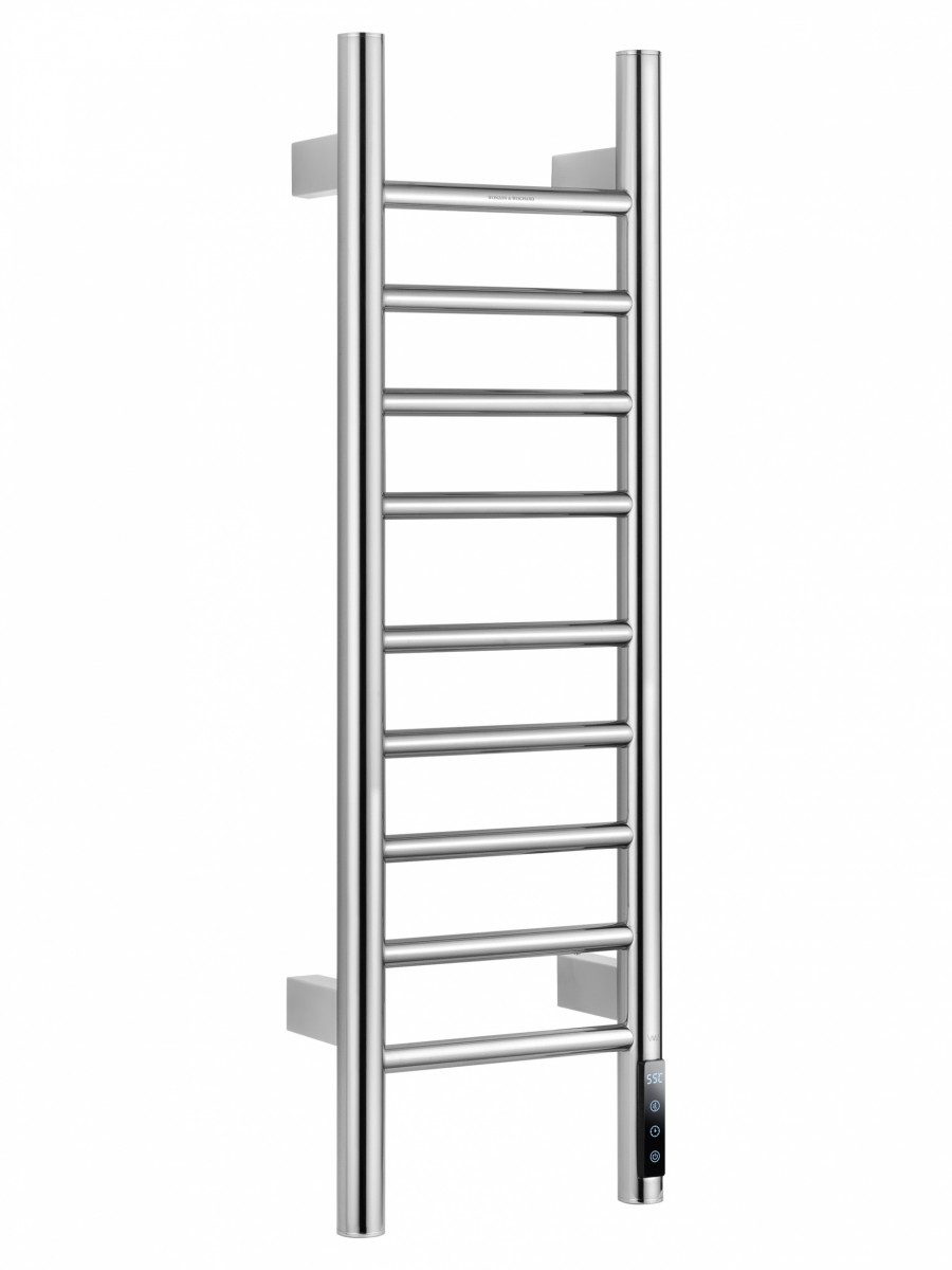 Электрический полотенцесушитель Wonzon&Woghand Bonn WW-AL4092-CR 800*250 мм (хром)
