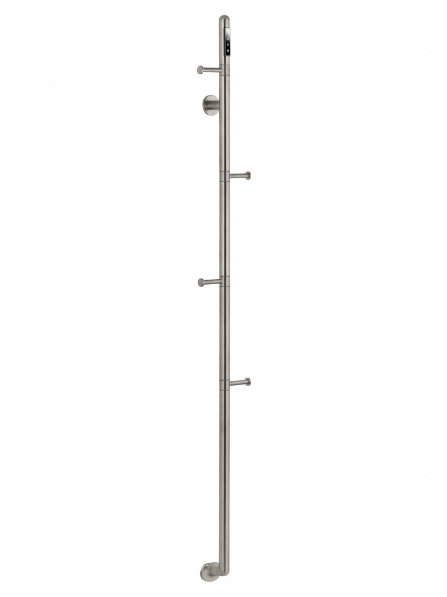 Электрический полотенцесушитель Wonzon&Woghand KASSEL WW-AL616-BN 1659*178 мм (брашированный никель)