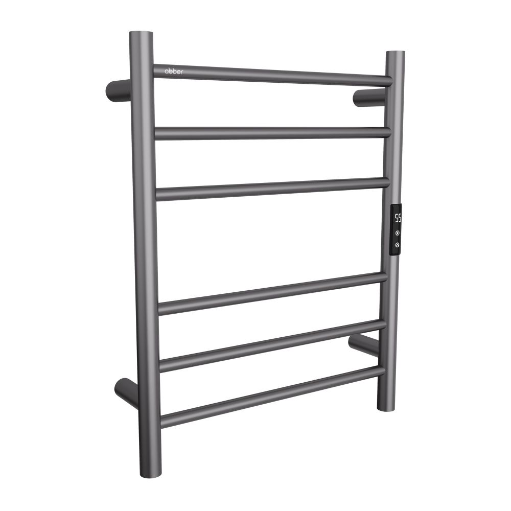 Электрический полотенцесушитель Abber Standard AH4606NG  630*500 мм (оружейная сталь)
