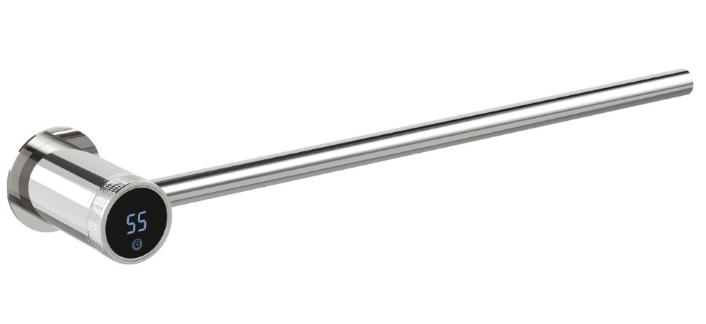 Электрический полотенцесушитель Boheme Stick 727-BRB 450*60 мм (хром)