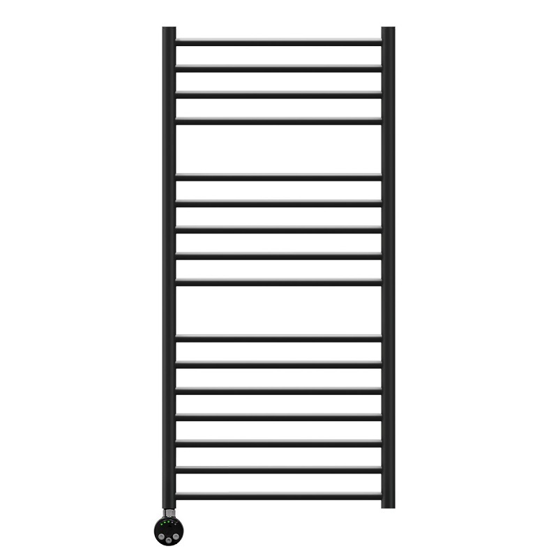 Электрический полотенцесушитель Lemark П16 Ursus LM72116EBL 532*1100 см (черный матовый)