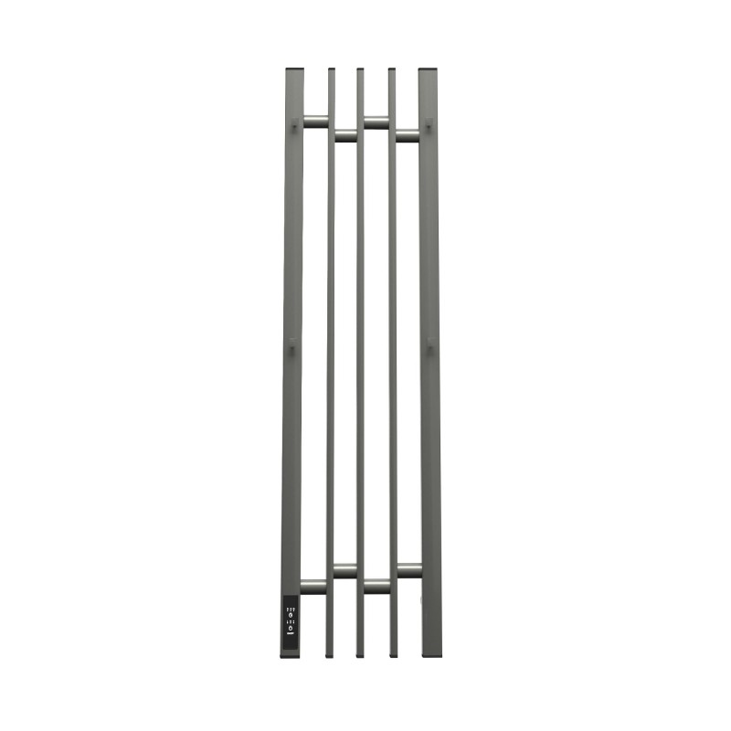 Электрический полотенцесушитель Point Фрея 180x800 PN20738GB П2 диммер слева, графит блеск