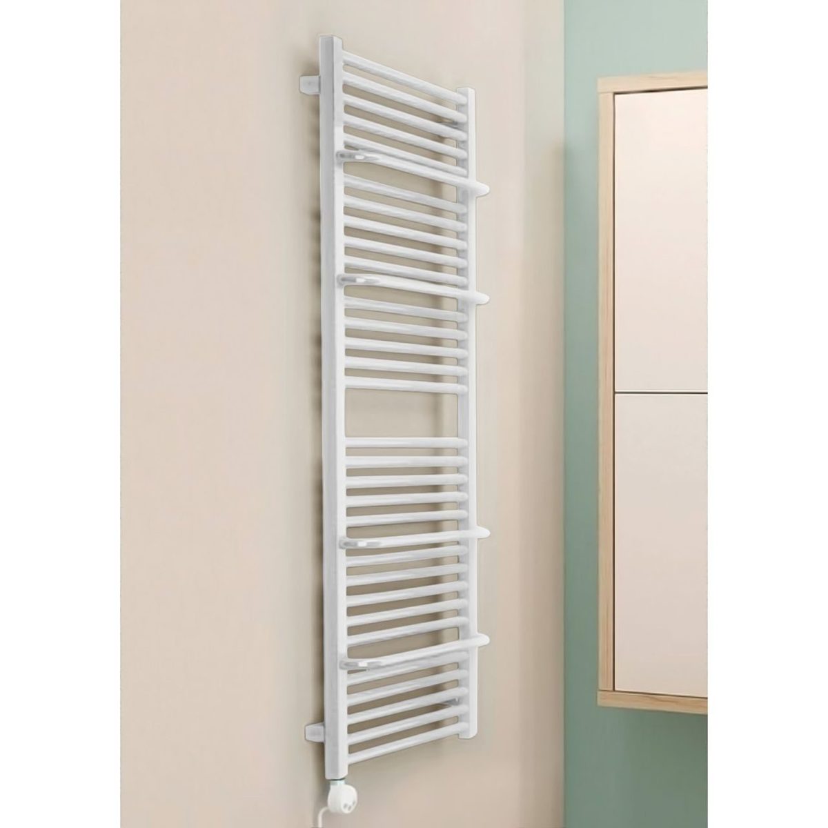 Электрический полотенцесушитель Terma Lima  1140*400 мм (белый)