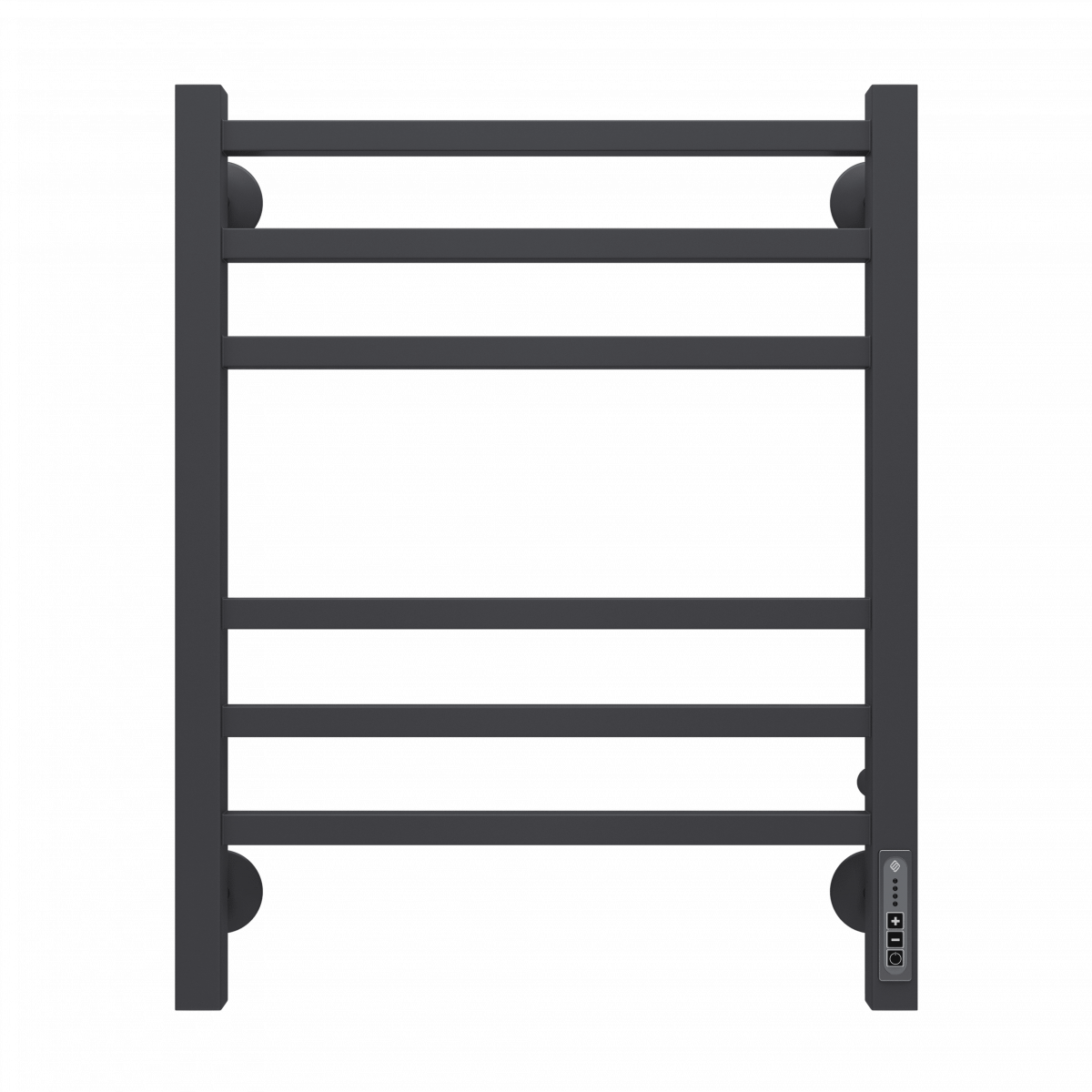 Электрический полотенцесушитель Terminus Ватикан П6 480*600 мм (чёрный матовый)