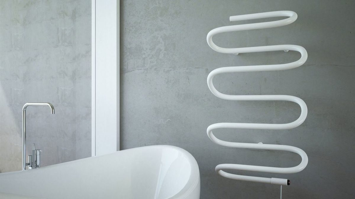 Электрический полотенцесушитель Terma Spiro 794*450 мм (белый)