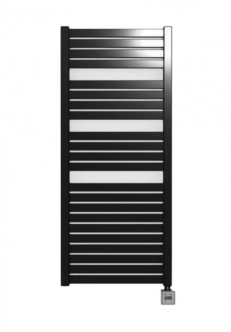 Электрический полотенцесушитель Terma Mantis 860*540 мм (черный матовый)