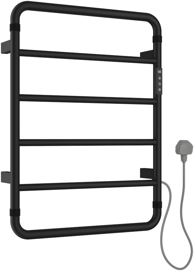 Электрический полотенцесушитель Allen Brau Priority R 7.31000-31 640*475 мм (черный матовый)