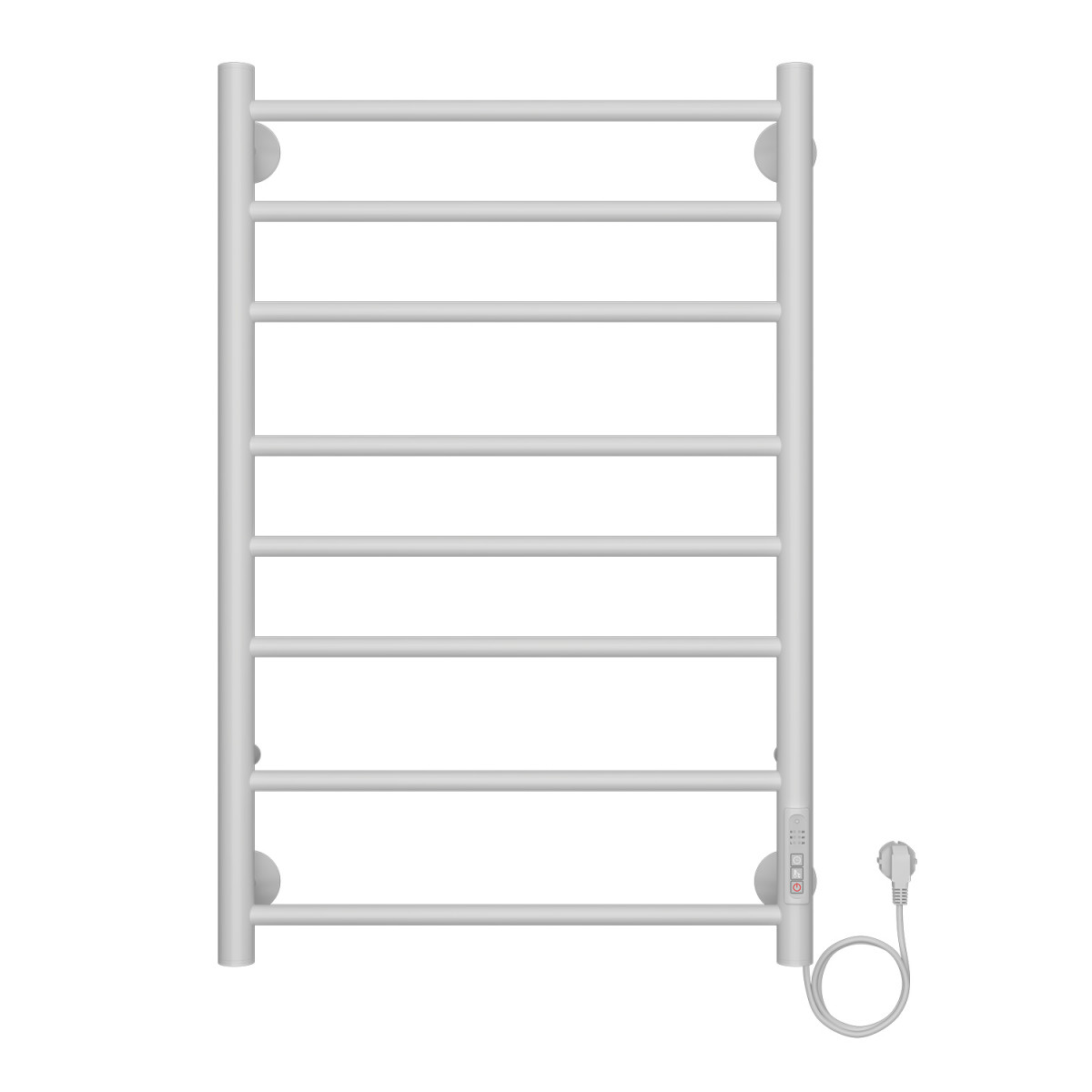 Электрический полотенцесушитель Azario Parma П8 530*800 мм (белый)