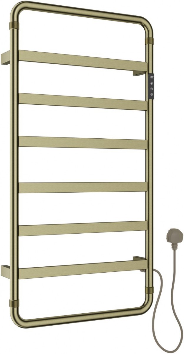 Электрический полотенцесушитель Allen Brau Priority S 7.31003-GB 920*475 мм (золото браш)