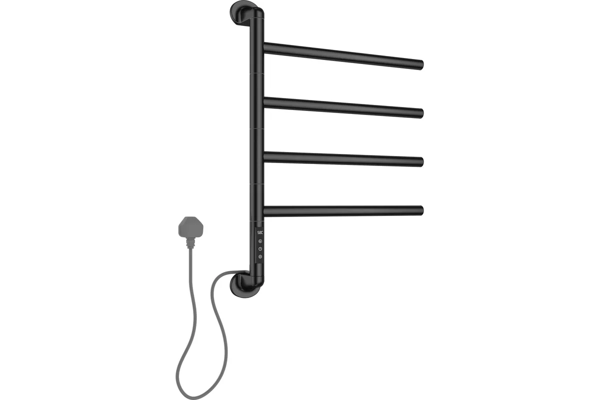 Электрический полотенцесушитель Allen Brau Liberty T 7.33000-GM 683*489 мм (графит браш)