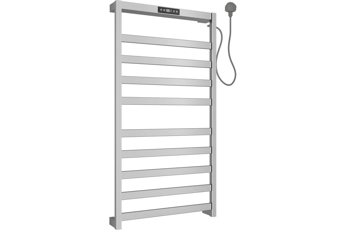 Электрический полотенцесушитель Allen Brau Reality 7.32001-BN 900*472 мм (никель браш)