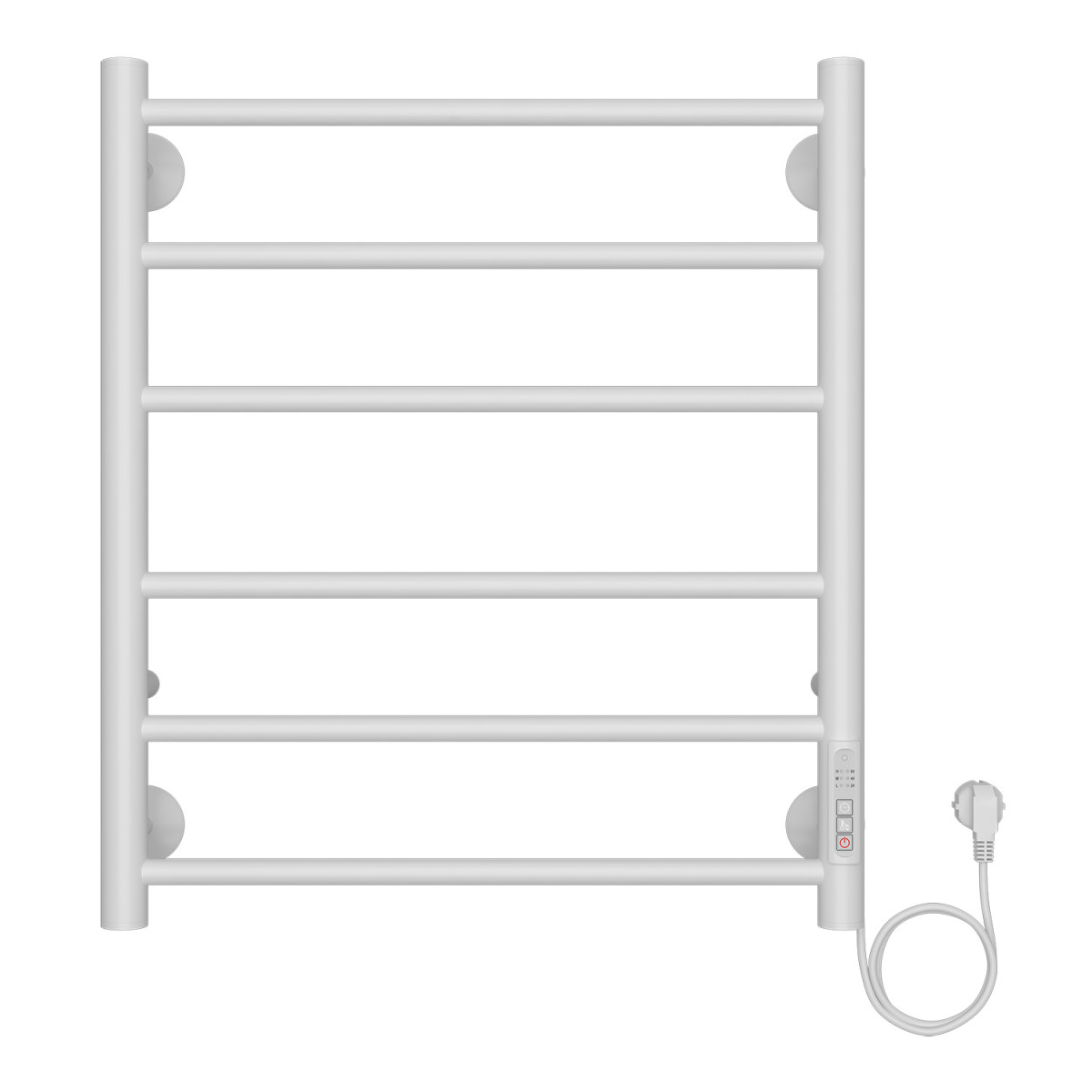 Электрический полотенцесушитель Azario Parma П6 530*600 мм (белый)