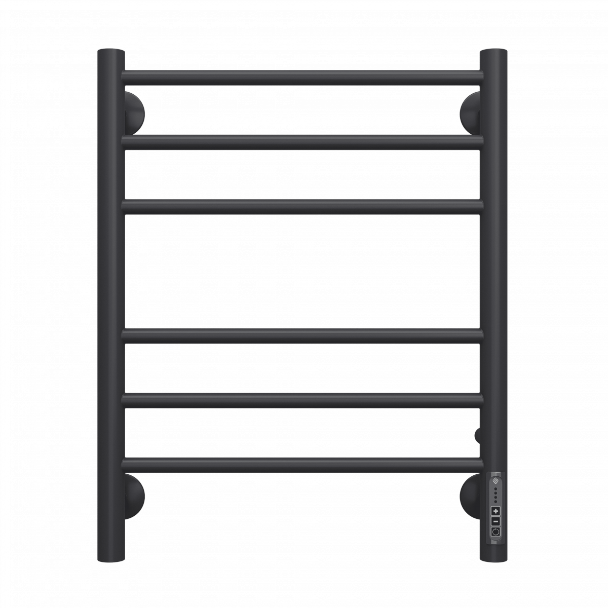 Электрический полотенцесушитель Terminus Аврора П6 482*600 мм (чёрный матовый)