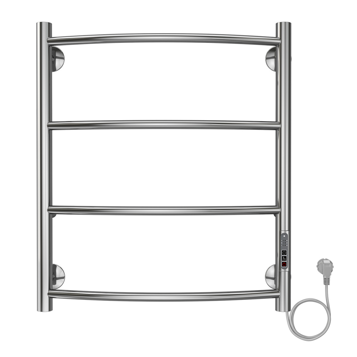 Электрический полотенцесушитель Azario Verona R П4 530*600 мм (хром)