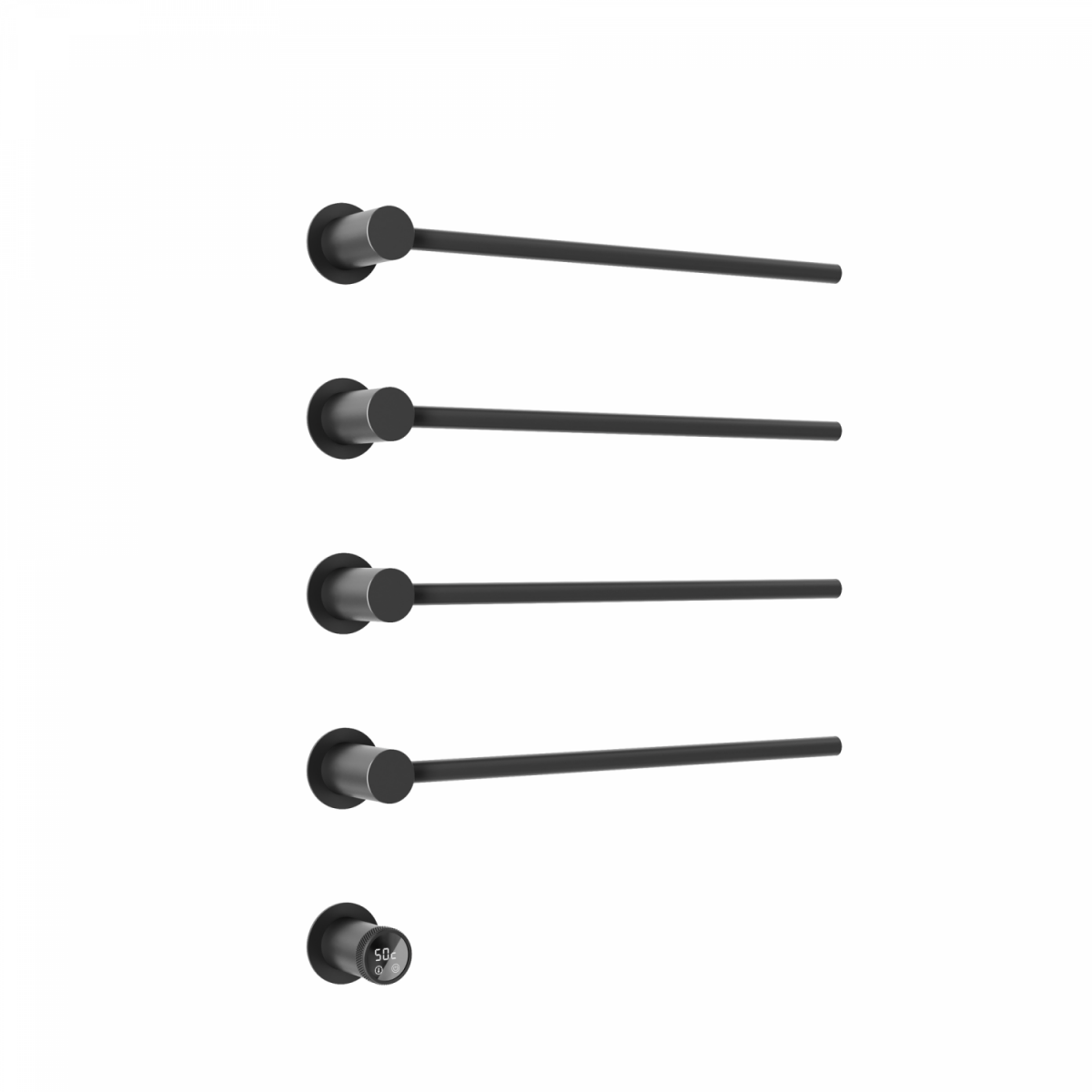 Электрический полотенцесушитель Sancos Linea SC14001MB 665*530 мм (черный матовый)