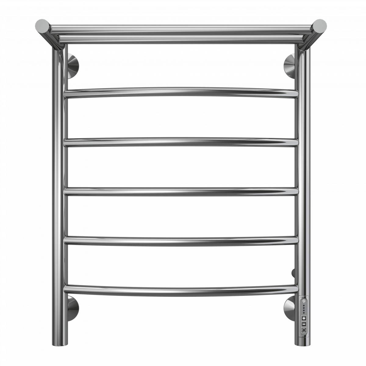 Электрический полотенцесушитель Terminus Классик П6 532*650 мм (хром) с полкой