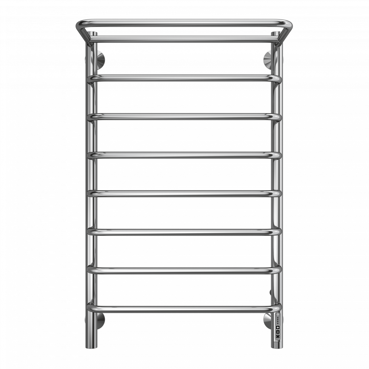 Электрический полотенцесушитель Terminus Полка П8 532*850 мм (хром) с полкой