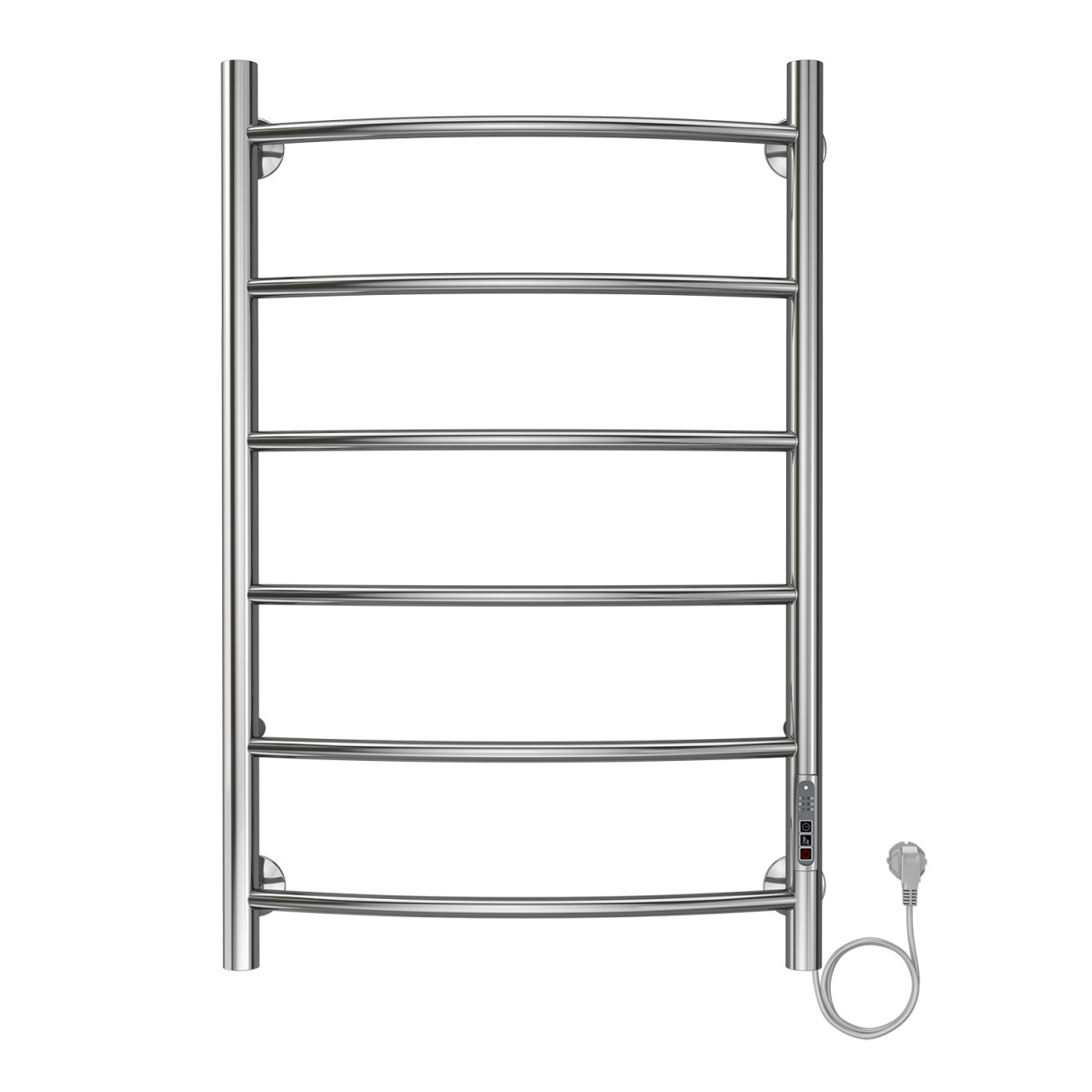 Электрический полотенцесушитель Azario Verona R П6 530*800 мм (хром)