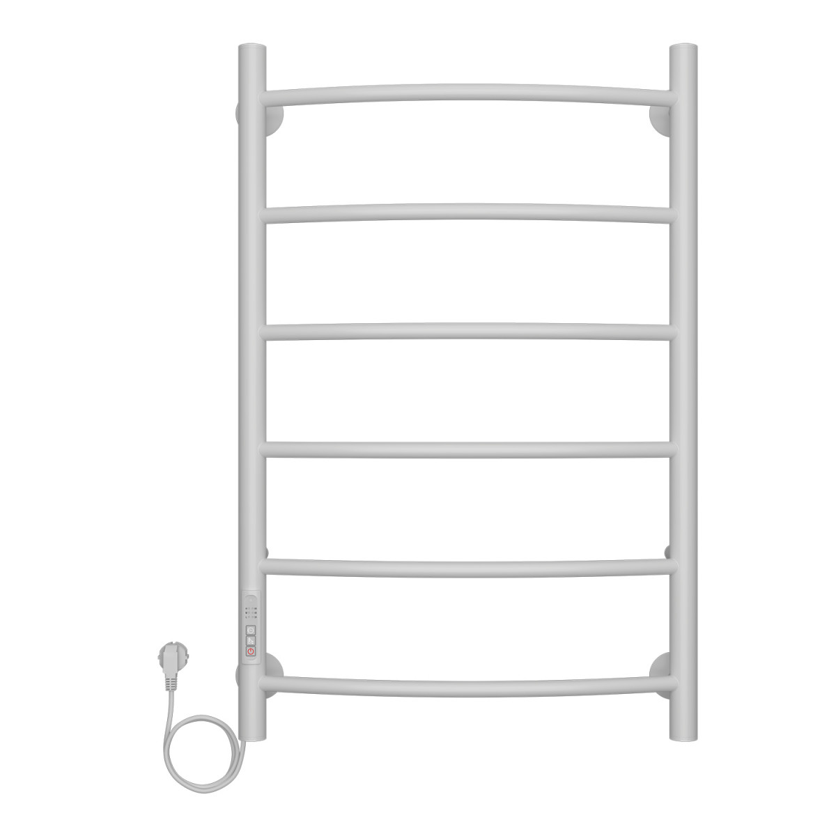 Электрический полотенцесушитель Azario Verona L П6 530*800 мм (белый)