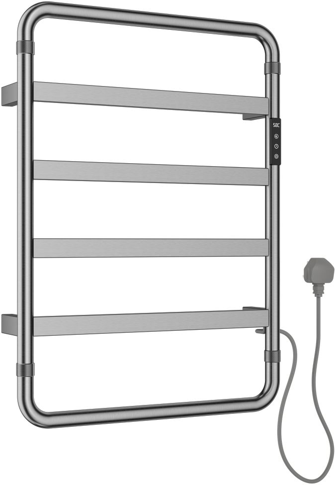 Электрический полотенцесушитель Allen Brau Priority S 7.31001-BN 640*475 мм (никель браш)