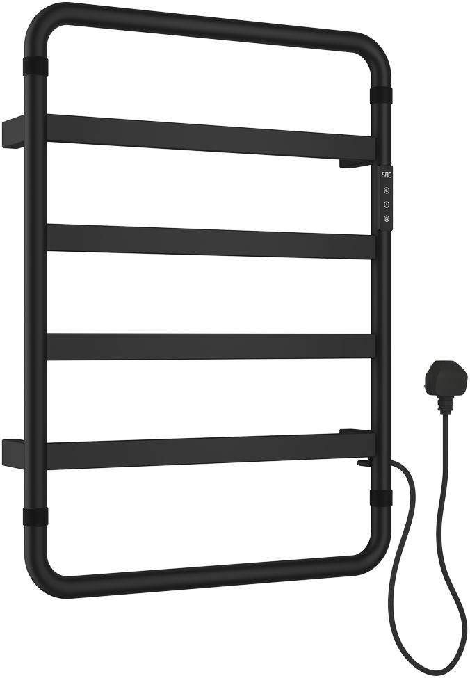 Электрический полотенцесушитель Allen Brau Priority S 7.31001-31 640*475 мм (черный матовый)