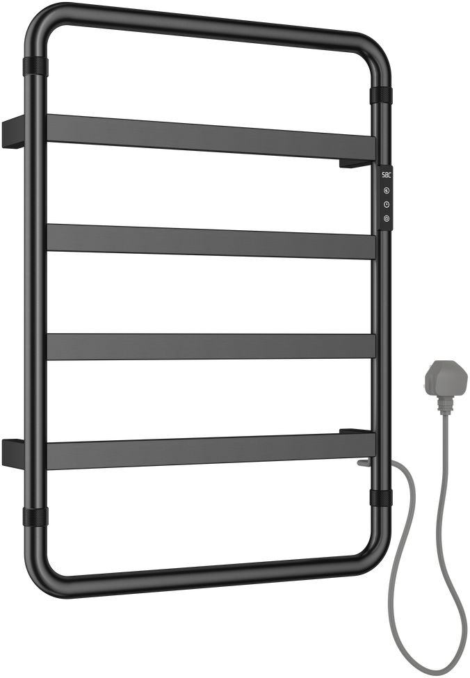 Электрический полотенцесушитель Allen Brau Priority S 7.31001-GM 640*475 мм (графит  браш)