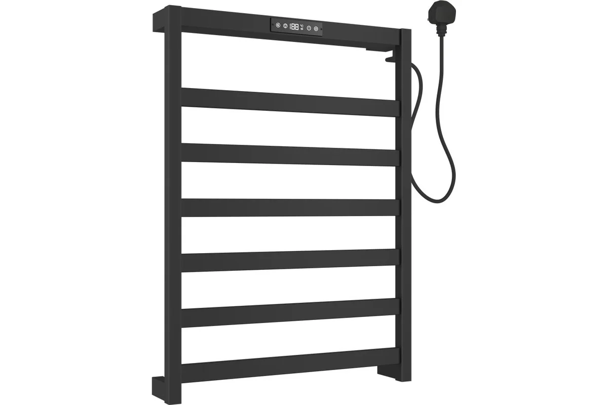 Электрический полотенцесушитель Allen Brau Reality 7.32000-31 642*472 мм (черный матовый)