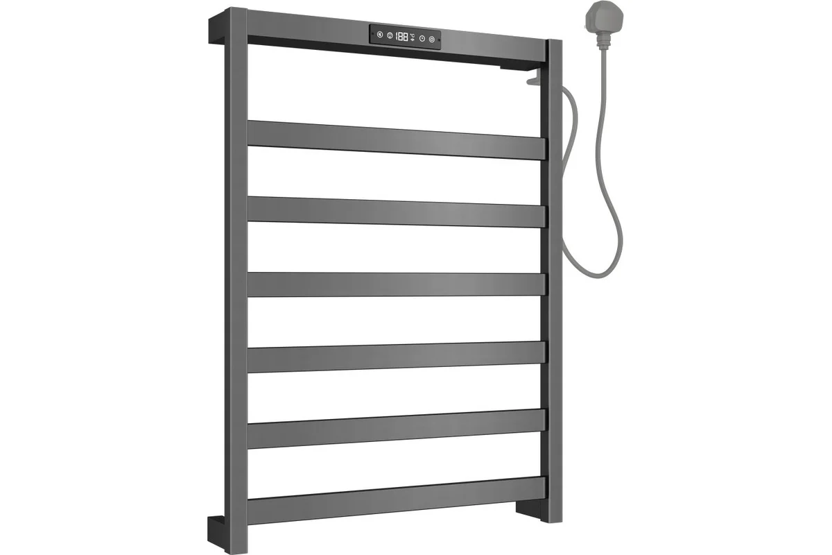 Электрический полотенцесушитель Allen Brau Reality 7.32000-GM 642*472 мм (графит браш)