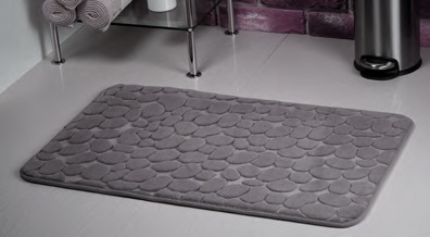 Коврик для ванной Fixsen Grampus Stones GR-3204K 50*80 см (серый)
