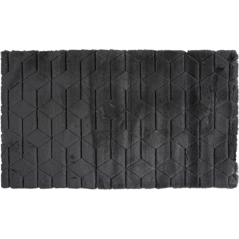 Коврик для ванной Fixsen Diamont FX-9050V 120*70 см (графит)