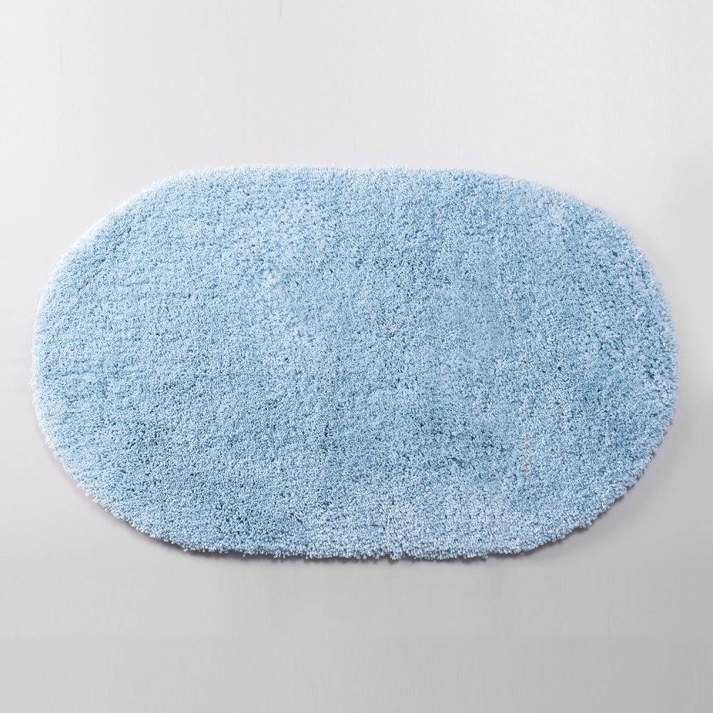 Коврик для ванной WasserKRAFT Dill BM-3946 Crystal Blue 60*100 см (голубой)
